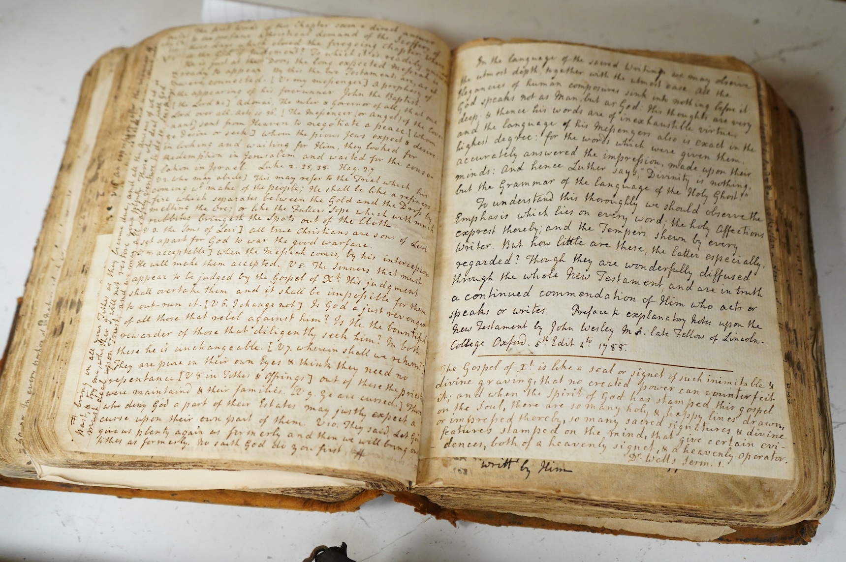 A BIBLE ARCHIVE - A highly unusual collection of three English Bibles, having belonged to the Whytehead family (of Yorkshire's North and East Ridings); comprising The Bishops' (1573 edition), a Geneva (1603 edition) and